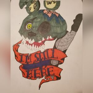 SpringTrap drawing! I'm still here!